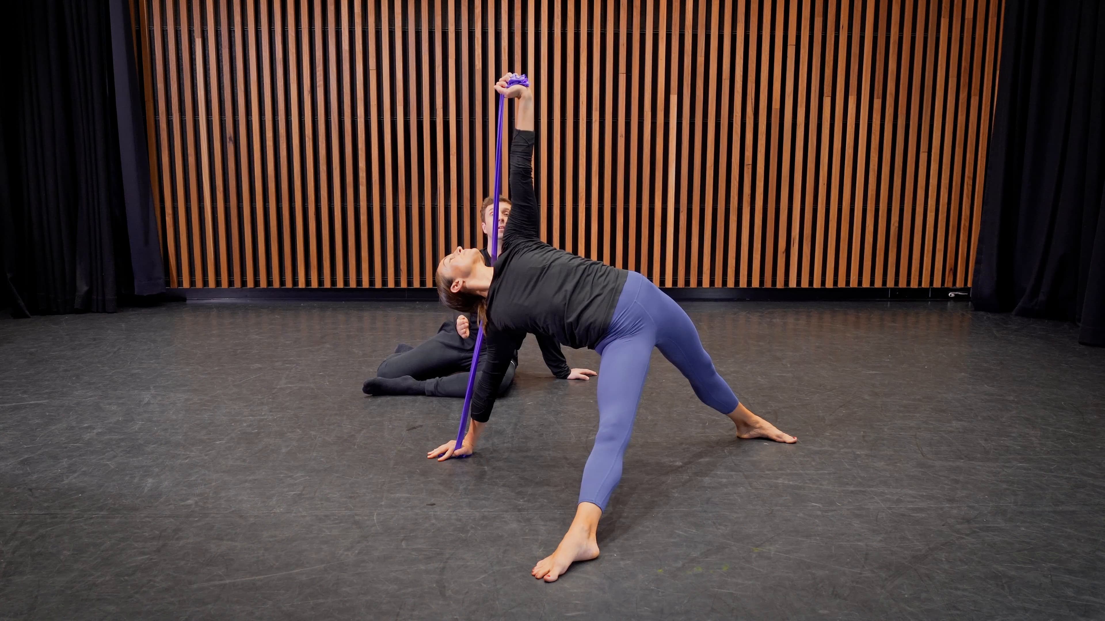 Floor Work with Band